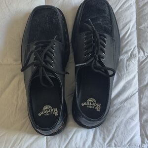 Dr. Martens Black Leather Oxfords
